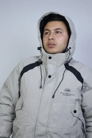 Chaqueta TERRIS - 9026 BEIGE NEGRO